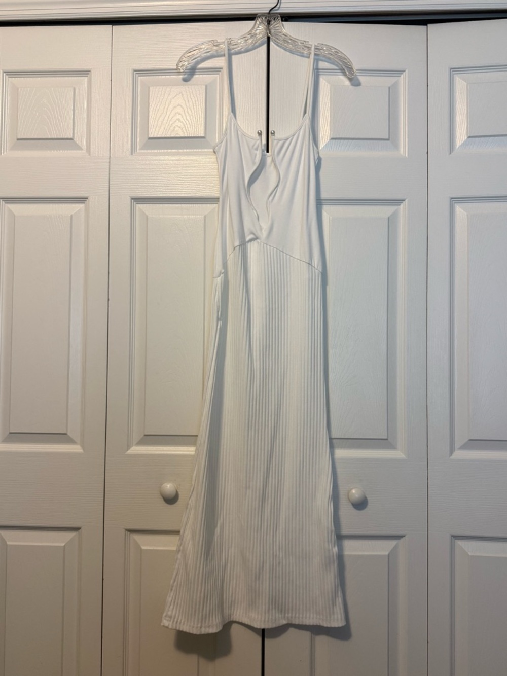 White Bodycon Dress - Picture 2 of 8